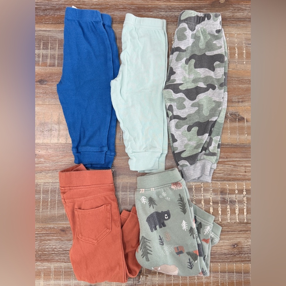 Baby Pants Bottoms Bundle Set joggers sweatpants